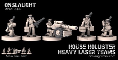 House Hollister Heavy Laser Team