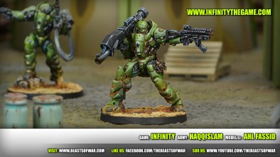 Game: Infinity Army: Haqqislam Model(s): Ahl Fassid