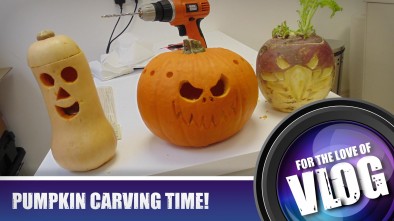 VLOG: Pumpkin Carving Time!