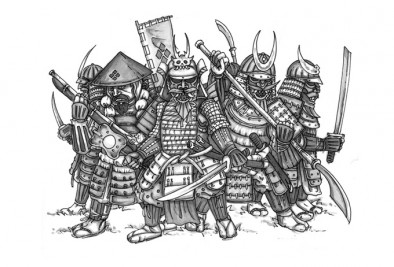 Samurai Dwarves
