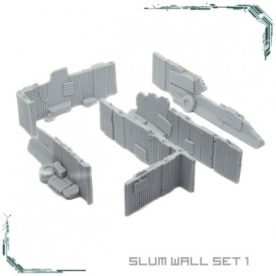 Slum Wall Set