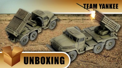 Team Yankee Unboxing: BM 21 Hail Battery