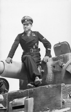 Nordfrankreich, Michael Wittmann auf Panzer VI (Tiger I)