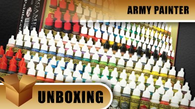 Army Painter Unboxing: Wargamers Complete Paint Set