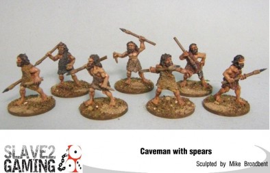 Cavemen With Spears