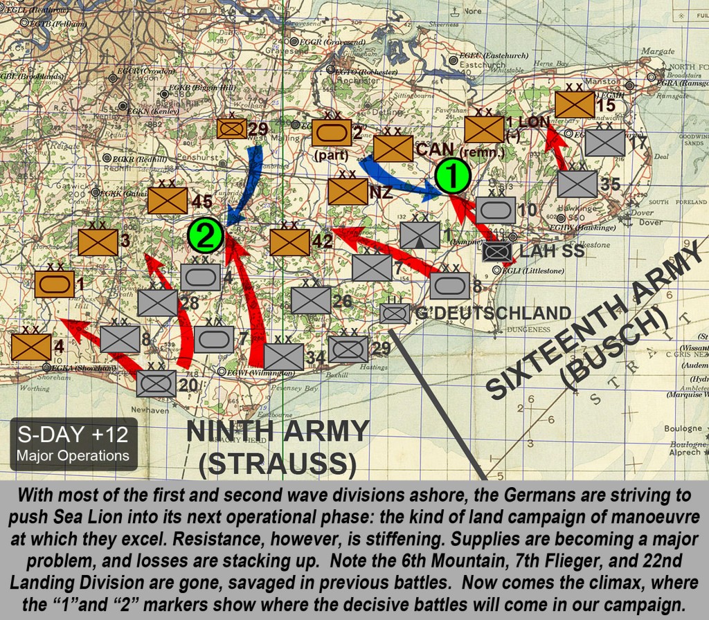 Operation “Sea Lion” Invading England In 1940? [Part Four] – OnTableTop