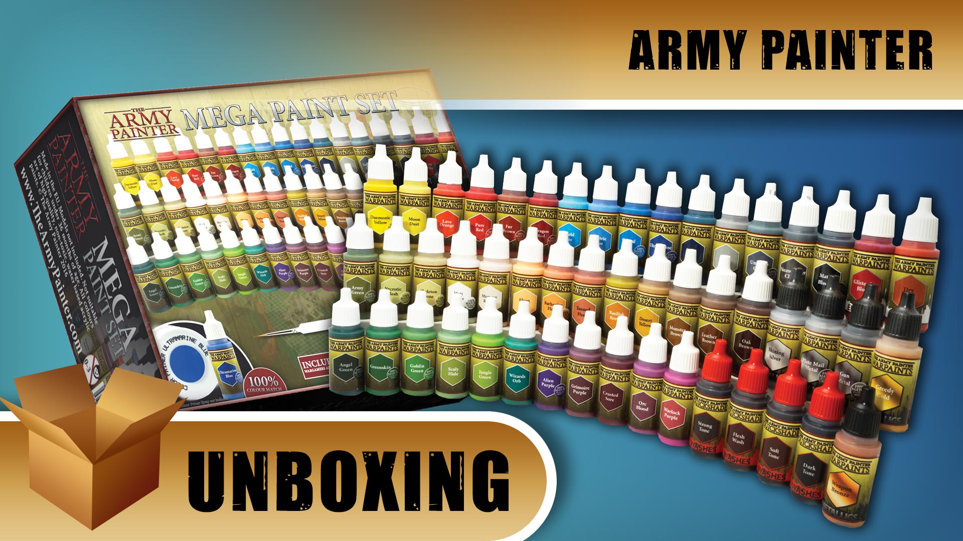 Best Value for Mini-Figure Painting? Army Painter Mega Paint Set