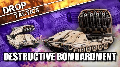 Drop Tactics: Bombarding the Enemy from Range