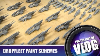 Vlog: Dropfleet Commander Week - John's Paint Schemes