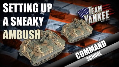 Team Yankee Command School: Setting Up A Sneaky Ambush