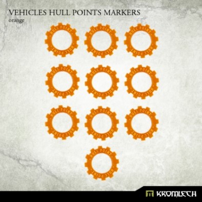 Vehicle Hull Point Markers Orange