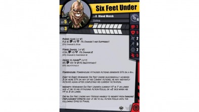 Six Feet Under Card Stats