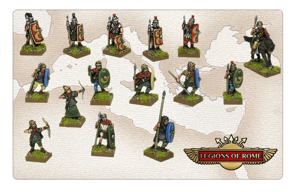 Forged In Battle RHB1-15mm Roman Houses Bundle 