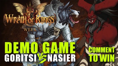 Wrath of Kings Week: Demo Game - Honor and Treachery Starter Box