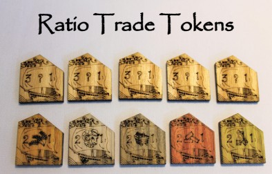 Catan ratio trade tokens