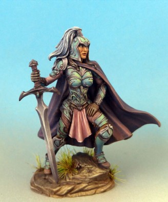 Female Warrior With Two Handed Sword