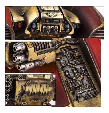 LEGIO CUSTODES CORONUS GRAV-CARRIER  (Details)