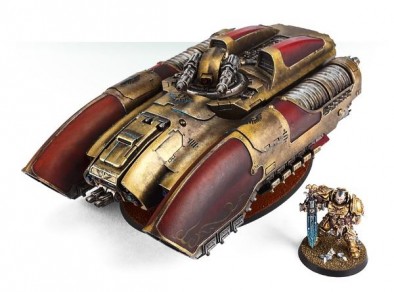 LEGIO CUSTODES CORONUS GRAV-CARRIER