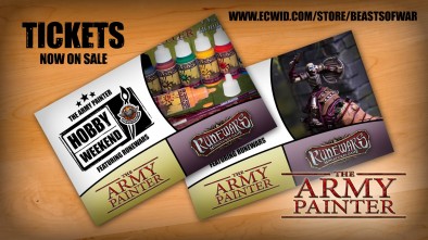 The Army Painter Hobby Weekend Tickets
