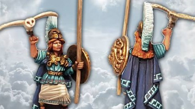 The Dice Bag Lady Shows Off More Painted Shieldmaidens