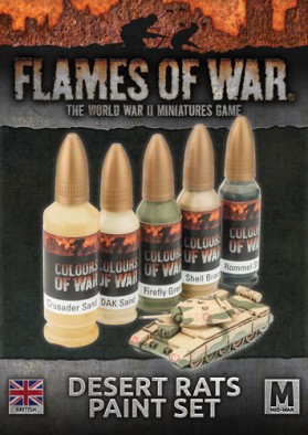 Desert Rats Paint Set