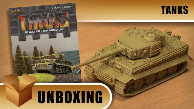 Tanks Unboxing: Tiger 1 Tank Expansion