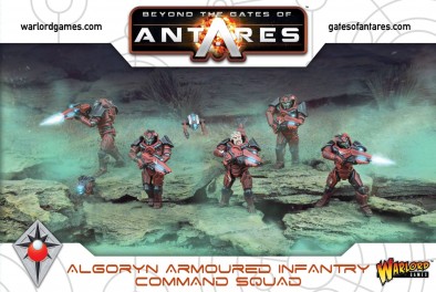Algoryn Armoured Infantry Command Squad