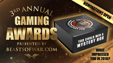 Beasts Of War 3rd Annual Gaming Awards Nominations Open