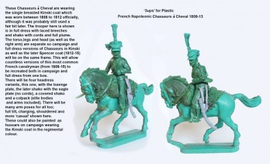 French Napoleonic Chasseurs a Cheval 1808-13