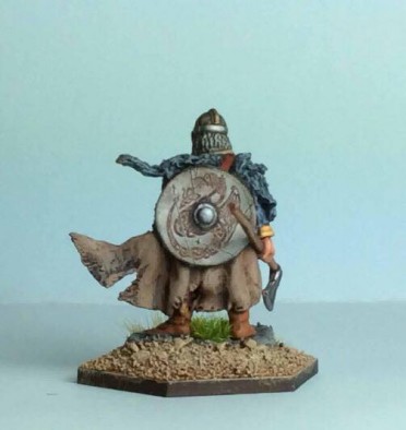 Phil Ohq Painting Viking Warlord (Rear)