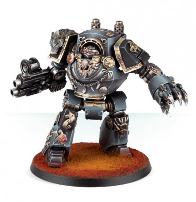 SPACE WOLVES LEGION CONTEMPTOR DREADNOUGHT WITH POWER CLAW AND HEAVY BOLTER