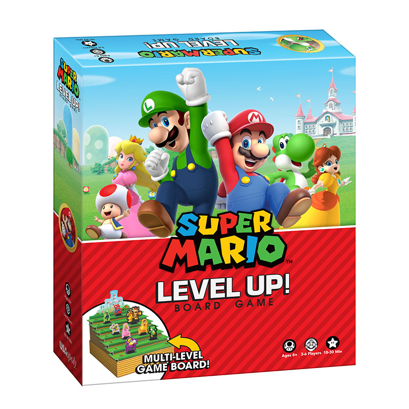 Level Up & Collect The Most Coins In Super Mario Level Up From USAopoly –  OnTableTop – Home of Beasts of War