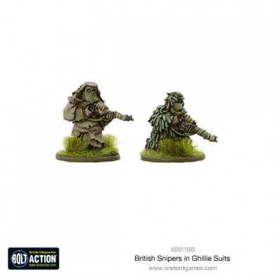 British Shipers In Ghillie Suits