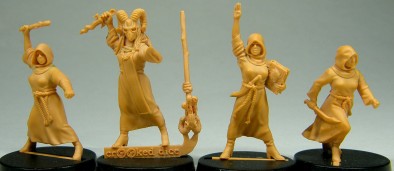 Female Cultist Miniatures