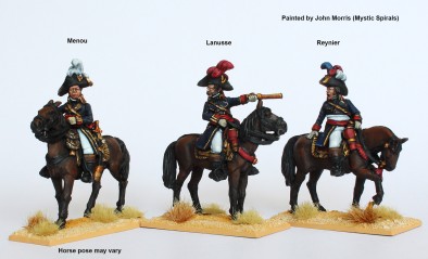 General Menou, Reynier and Lanusse