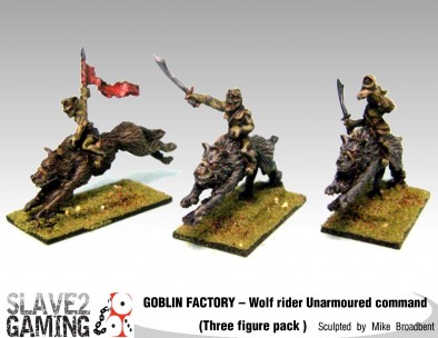 Goblin Wolf Riders Armoured Command (Alt)