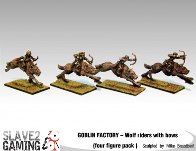 Goblin Wolf Riders With Bows