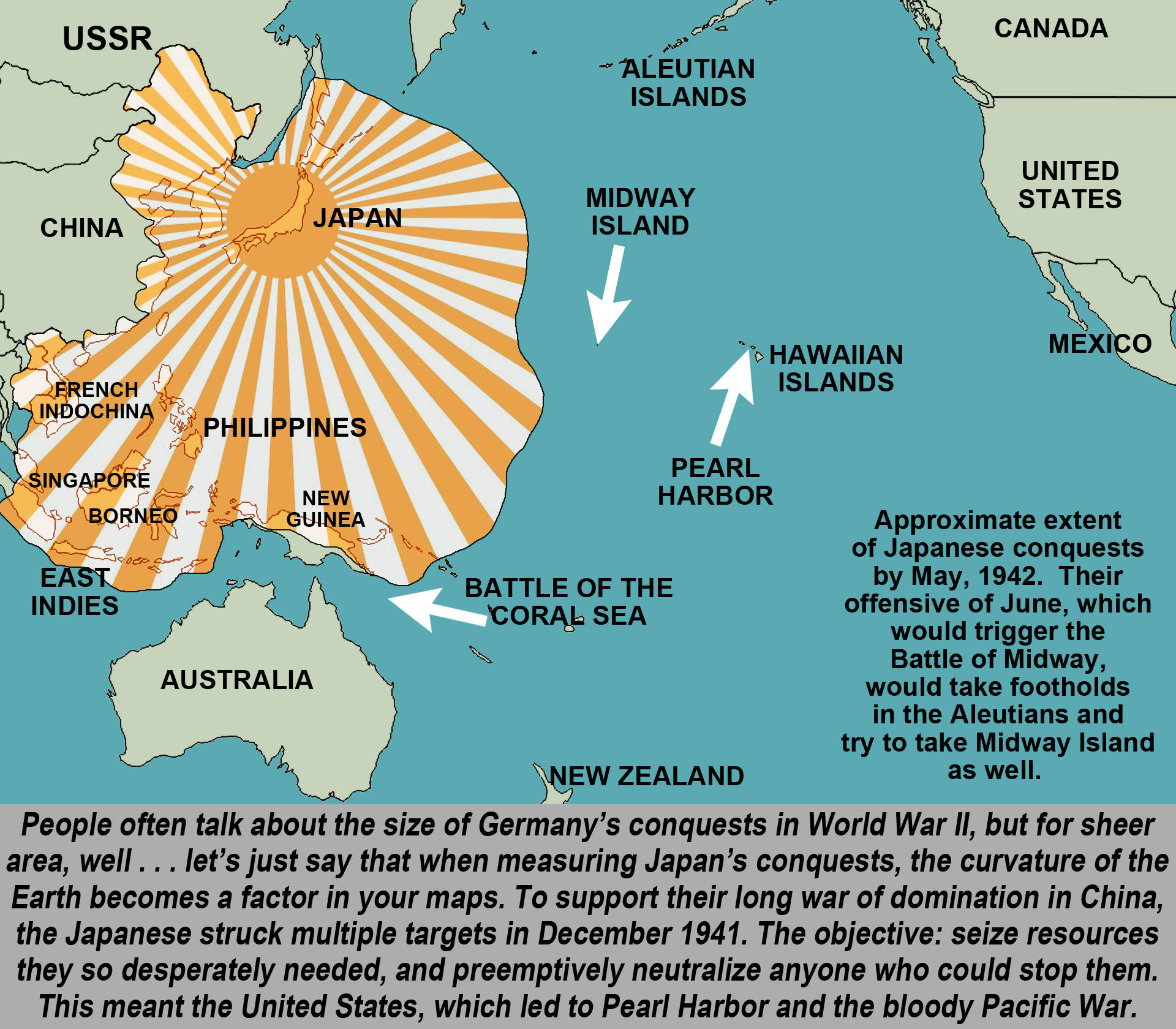 Battle Of Midway Map