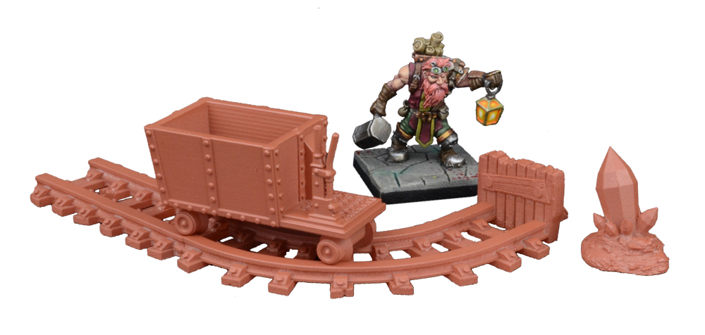 Wizard’s Study – Terrain Crate Mantic Games – Set Di 20 Pezzi Per D&D E GDR (Scala 28‑32 Mm)