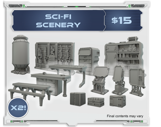 Mantic Games Terrain Crate Sci-Fi Terrain-Set of parts #9 