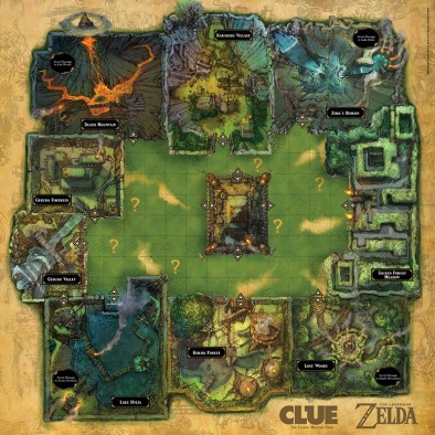 zelda clue board