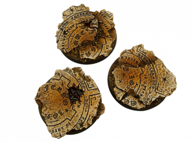 B01031 Temple Bases Round 50mm