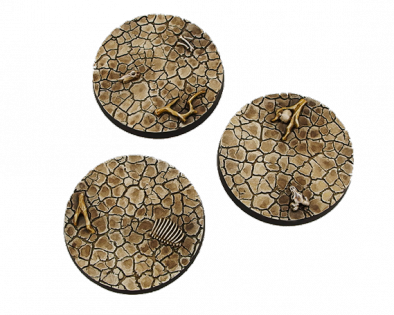 B02831 Wasteland Bases Round 50mm