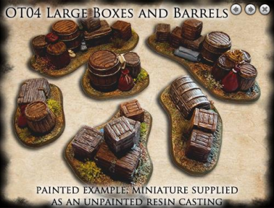 Large Boxes and Barrels