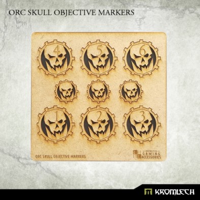 Orc Skull Objective Markers
