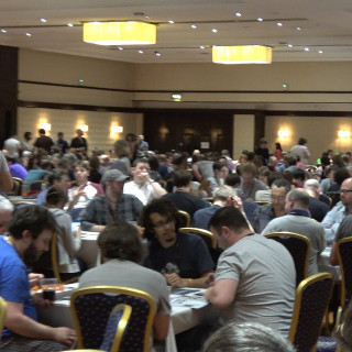 Walking Around The Open Gaming Room At UK Games Expo