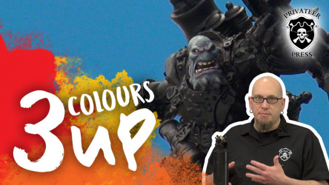 3 Colours Up: Painting Trollblood Skin & Features