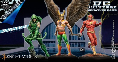 Green Arrow, Flash, Hawkman