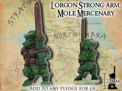 Lorgon Strong-Arm -Mole Mercenary