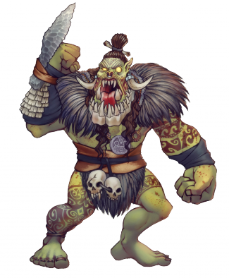 Punga Orc Concept Art